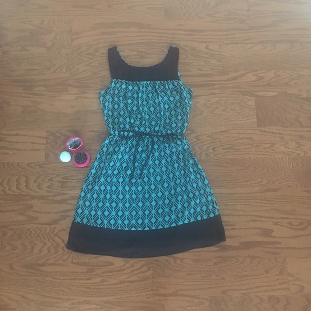 Black and Blue Enfocus Studios Petite Dress
